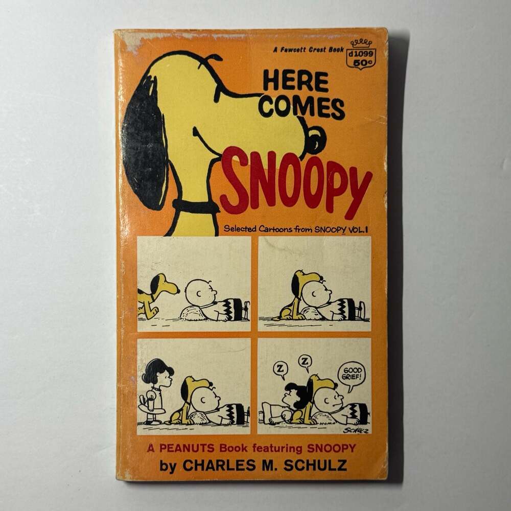 Here Comes Snoopy Selected Cartoons Vol. 1 Paperback by Charles M. Schulz